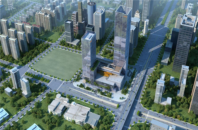 PT视讯智汇安装成功中标阿里巴巴华中总部机电项目